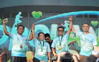 Peringati HUT ke-58, BPJS Kesehatan Gelar Health Fun Run demi Dorong Gaya Hidup Sehat Masyarakat