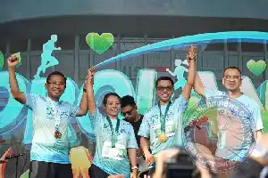 Peringati HUT Ke-58, BPJS Kesehatan Gelar Health Fun Run di GBK untuk Dorong Budaya Hidup Sehat