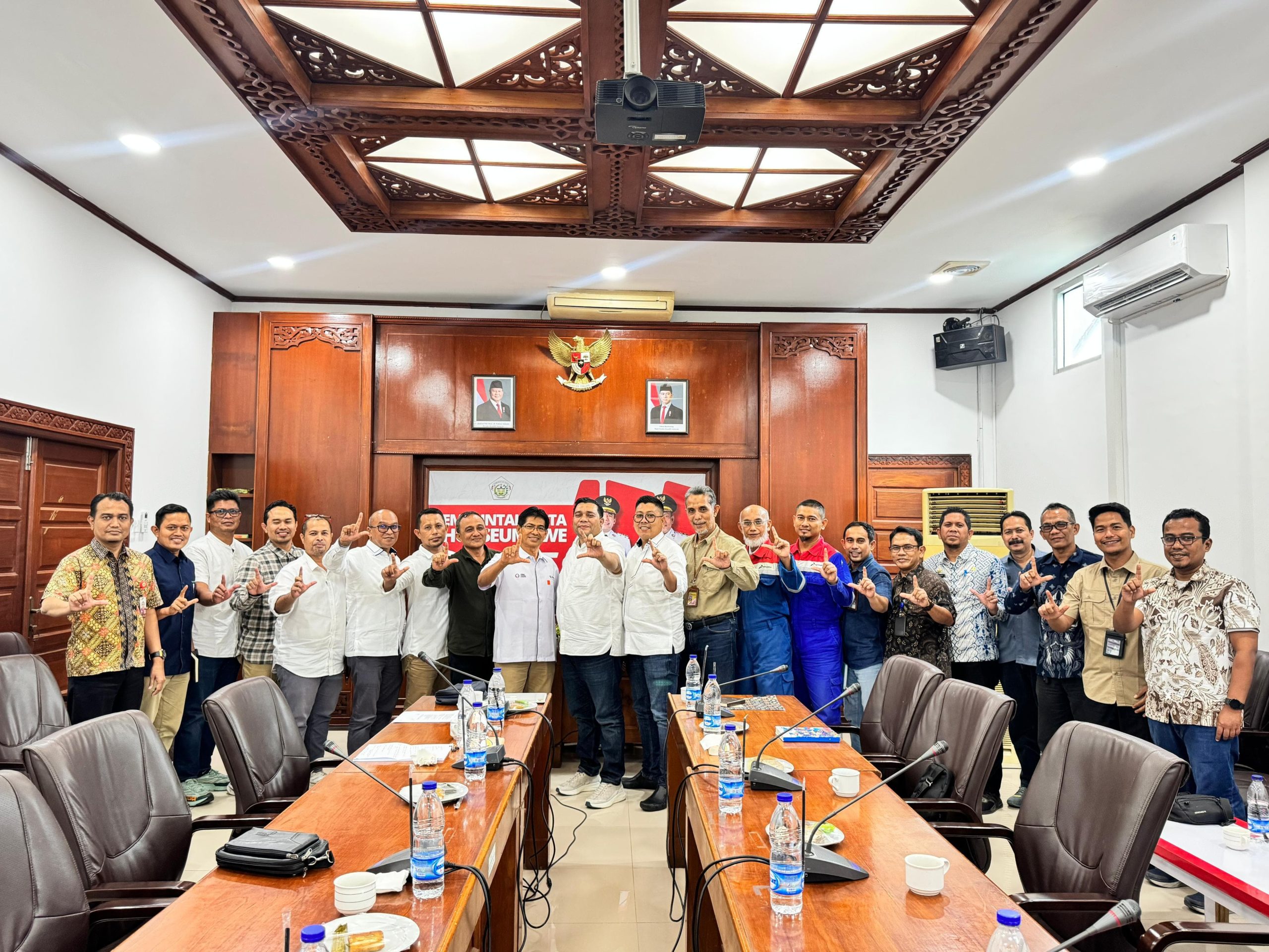 PT Pembangunan Lhokseumawe Jajaki Sinergi Pengelolaan Limbah B3 dengan Industri Migas