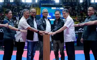 Dorong Prestasi Global, Bandung Sukses Gelar Kejuaraan Nasional Taekwondo Seri IV