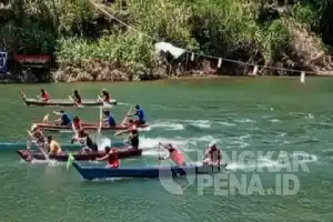 Festival Pacu Dayung Cikaso 2026 Sukses Padukan Olahraga Tradisional dan Kepedulian Lingkungan