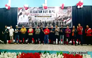 Meriah, Malam Puncak HUT RI ke-81 di Desa Tebat Agung Diwarnai Pembagian Hadiah dan Pentas Seni