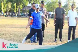 Porseni Kecamatan Bintauna Resmi Digelar, Bupati Boltara Ajak Masyarakat Rawat Semangat Persatuan