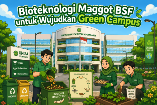Dorong Ekonomi Sirkular, UNISA Yogyakarta Sulap Limbah Organik Jadi Pakan Bernilai Ekonomi