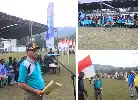 POPDA V Timor Tengah Utara Resmi Digelar, Dirangkai Gerakan Pembagian Bendera Merah Putih