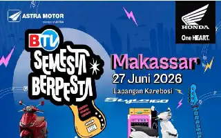 BTV Semesta Berpesta Siap Ramaikan Karebosi Makassar dengan Musik dan Hiburan Keluarga