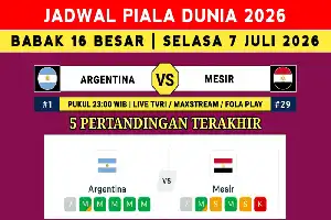 Argentina Hadapi Mesir di 16 Besar Piala Dunia 2026: Ambisi Messi dan Tantangan Tim Tango