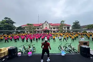Sambut Hari Bhayangkara Ke-80, Polres Batu Perkuat Kebersamaan Lewat Olahraga dan Silaturahmi