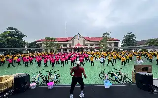 Sambut Hari Bhayangkara Ke-80, Polres Batu Perkuat Kebersamaan Lewat Olahraga dan Silaturahmi