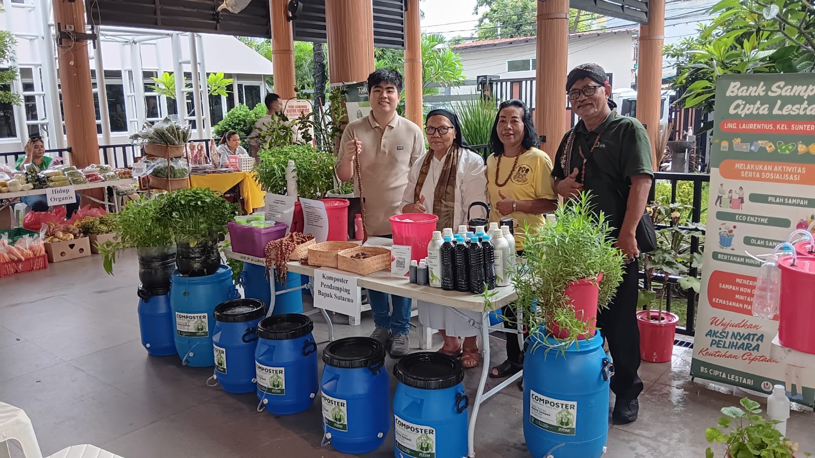 Dorong Kemandirian Lingkungan, Peraih Kalpataru Sosialisasikan Pengolahan Sampah Organik Rumah Tangga