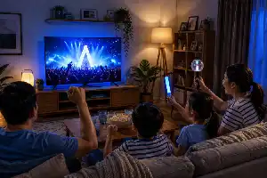 Evolusi Televisi Layar Lebar sebagai Pusat Hiburan Modern di Rumah