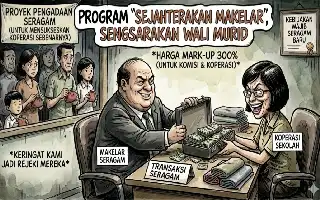 Dugaan Monopoli dan Tarif Selangit Seragam SMA Negeri di Metro, Disdikbud Lampung Didesak Turun Tangan