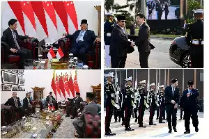 Pererat Kemitraan Strategis, Prabowo dan PM Singapura Sepakati 26 Dokumen Kerja Sama