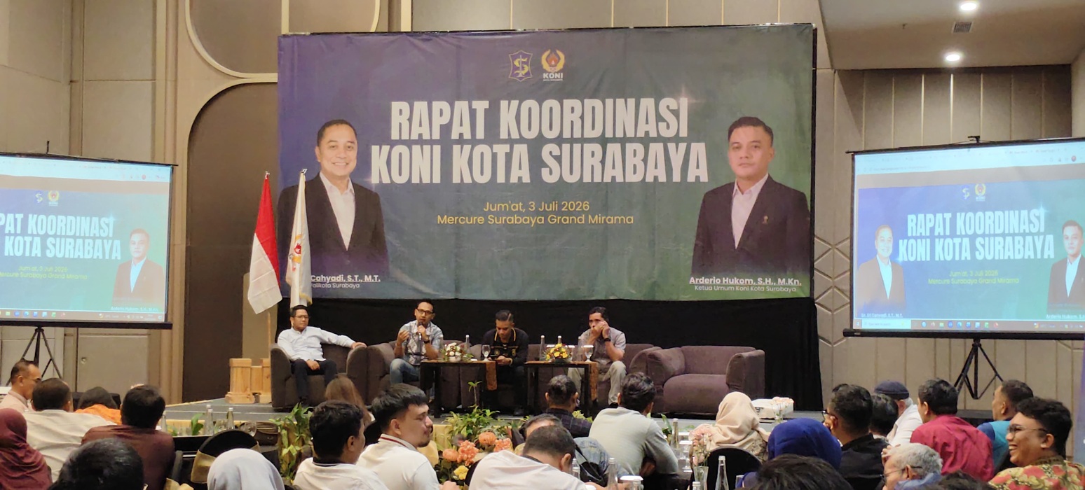 KONI Surabaya Komitmen Perbaiki Fasilitas Latihan demi Optimalisasi Prestasi Atlet