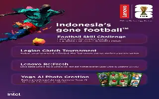 Lenovo Hadirkan Roadshow Teknologi Bertema FIFA World Cup 26 di Empat Lokasi Indonesia