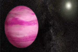Menguak Misteri Awan Garam di Balik Eksotisnya Planet Merah Muda GJ 504b