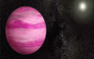 Menguak Misteri Awan Garam di Balik Eksotisnya Planet Merah Muda GJ 504b