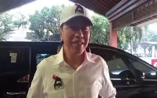 Kunjungi Lampung, Joko Widodo Tegaskan Keanggotaan di PSI dengan Simbol Politik