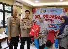 Sambut Hari Kemerdekaan, Polres Kepulauan Seribu Gelar Donor Darah dan Cek Kesehatan Gratis
