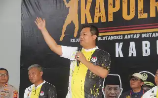 Polres Ciamis Gelar Turnamen Bulu Tangkis Kapolres Cup 2026, Libatkan 52 Tim dari Seluruh Kecamatan