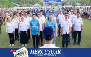 KONI Sulteng Kukuhkan Pengurus KONI Banggai Kepulauan Periode 2025-2029