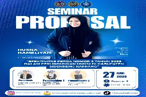 Husna Hameliyah Teliti Efektivitas Perda Perlindungan UMKM Sidrap lewat Proposal Skripsi di UMS Rappang