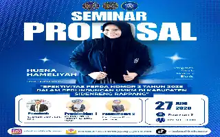 Husna Hameliyah Teliti Efektivitas Perda Perlindungan UMKM Sidrap lewat Proposal Skripsi di UMS Rappang