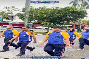 Perkuat Solidaritas dan Kebugaran Personel, Ditlantas Polda Sumbar Rutin Gelar Olahraga Bersama
