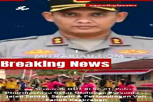 Perkuat Sinergi dan Kebugaran, Polres Dharmasraya Gelar Olahraga Bersama Sambut HUT RI ke-81