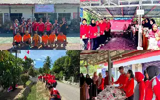 Sambut HUT Ke-81 RI, Lapas Panyabungan Gelar Turnamen Olahraga hingga Bakti Sosial