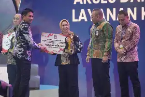 Sabet Penghargaan Pelayanan Kesehatan Terbaik Regional Jawa-Bali, Kota Mojokerto Raih Insentif Rp2 Miliar
