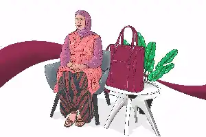 Kiprah Malika Rizqi: Mengubah Bekal Ilmu Skotlandia Menjadi Solusi Tas Kerja Lokal
