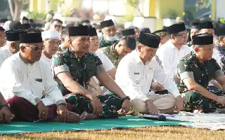 Hadapi Ancaman Karhutla dan Kekeringan, Gubernur Kalteng Gelar Salat Istisqa Bersama Warga Kobar