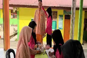 Deteksi Dini Penyakit, Puskesmas Tebo Fasilitasi Pemeriksaan Kesehatan Gratis Siswa MTsN 1