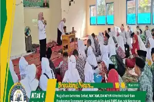 MTsN 4 Kerinci Gandeng Puskesmas Sanggaran Agung Gelar Edukasi PHBS dan Pemeriksaan Kesehatan Siswa Baru