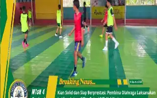Asah Mental Juara, Tim Futsal MTsN 4 Kerinci Jalani Latihan Intensif