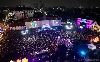 Perayaan HUT Jakarta ke-499: Jakarta Light Festival Hias Kawasan Kota Tua dengan Hiburan dan Seni Pencahayaan