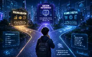 Panduan Memilih Jurusan: Memahami Perbedaan Bisnis Digital, Manajemen, dan Sistem Informasi