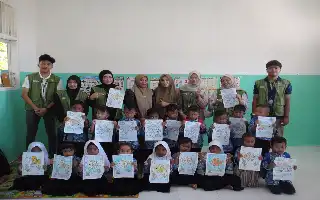 Mahasiswa KKN Universitas Malikussaleh Edukasi Kesehatan Gigi Anak Usia Dini di Aceh Utara