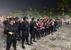 Jamin Keamanan Pesta Rakyat HUT RI ke-81, Polres Murung Raya Kawal Malam Hiburan di Alun-Alun Jorih Jerah