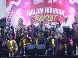 Hadiri Malam Puncak Hiburan Rakyat HUT RI ke-81, Kapolres Murung Raya Ajak Warga Teladani Perjuangan Pahlawan