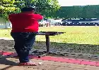 Asah Kemampuan Menembak, Kasat Resnarkoba Polres Tanjung Perak Konsisten Berlatih di Lapangan Polda Jatim