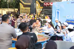 Polda Metro Jaya Gelar Dapur Jaga Jakarta, 3.000 Porsi Tongseng Gratis untuk Warga di Pembukaan Pekan Olahraga Polri 2026