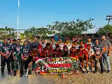 Pererat Solidaritas Warga, Satgas TMMD Ke-129 Bojonegoro Gelar Turnamen Voli HUT RI