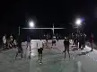 Lapangan Voli Hasil TMMD 129 Kodim Lamongan Jadi Pusat Interaksi Malam Warga Desa Tlemang