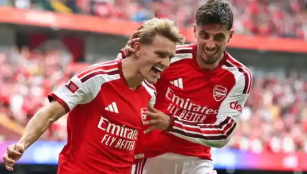 Bungkam Manchester City 3-0, Arsenal Sukses Rengkuh Trofi Community Shield 2026