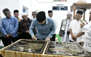 Masjid Nurul Yaqin Koto Tangah Jadi Percontohan Smart Surau dengan Teknologi Pemindai Wajah