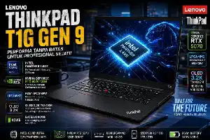 Lenovo ThinkPad T14 Gen 9 Hadir dengan Performa AI Mutakhir dan Inovasi RAM Fleksibel