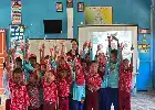 Edukasi Kesehatan Gigi Sejak Dini: Mahasiswa KKN Unhas Sasar Ratusan Siswa SD di Sidrap