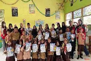 Tekan Risiko ISPA pada Anak, Mahasiswa KKN Unhas Gelar Edukasi Interaktif di SD Negeri 8 Kulo
